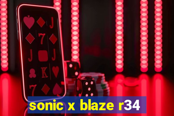 sonic x blaze r34